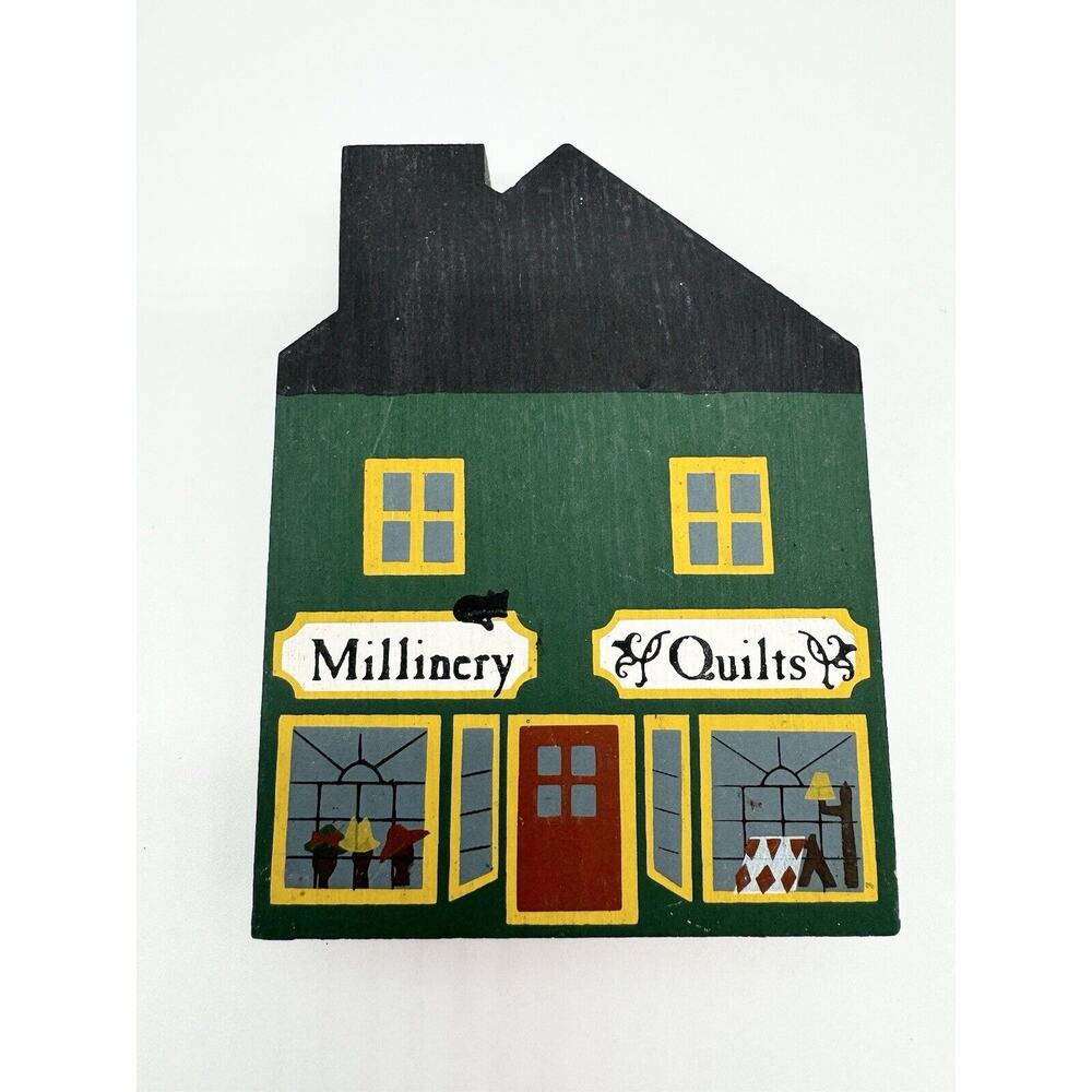 Vintage 1984 Series II Cats Meow Millinery Quilt Shop